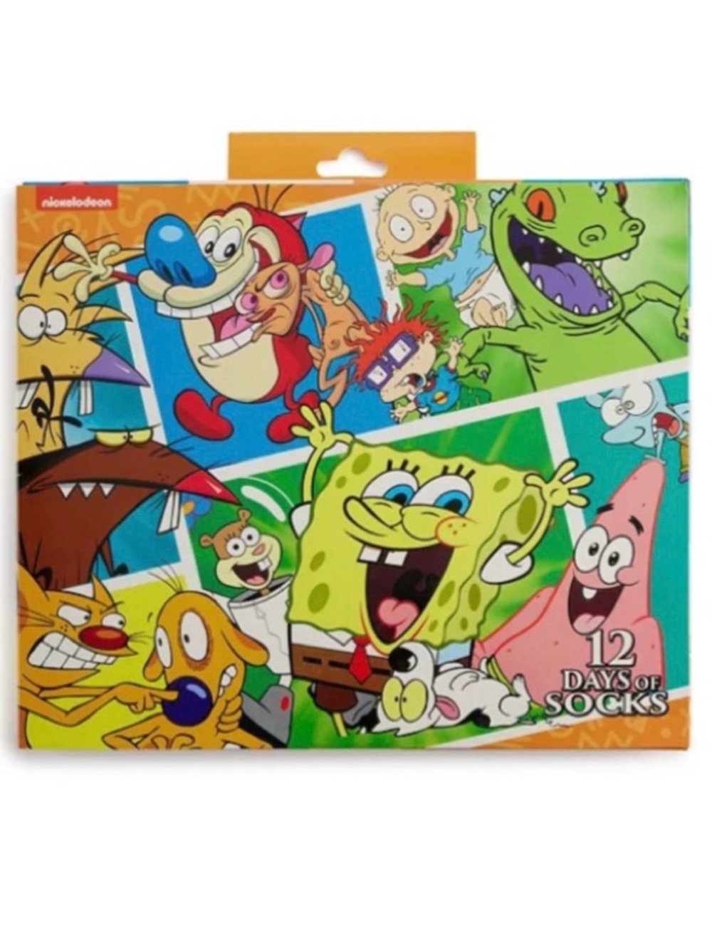 Nickelodeon 12 Days of Socks (NWT) (Shoe Size: 6-12)